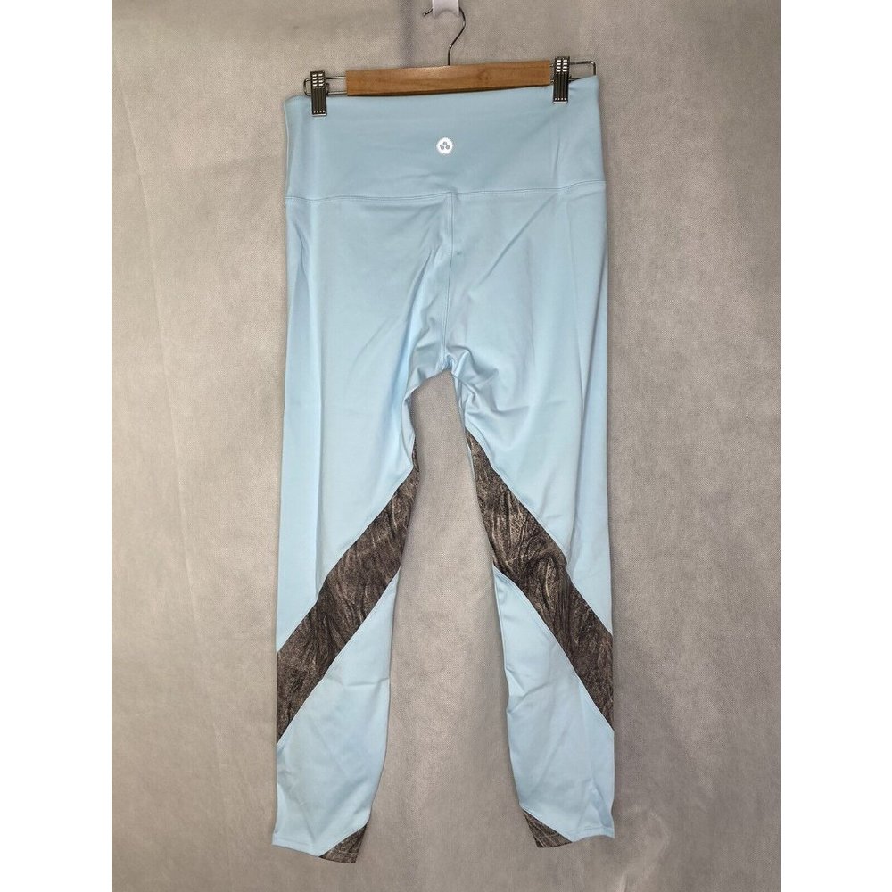soulgani women's athletic leggings Light Blue Gray Size Medium M - Picture 7 of 12